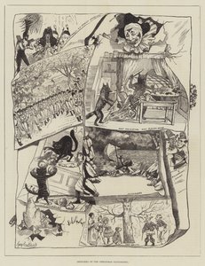 اسكتشات من Pantomimes عيد الميلاد